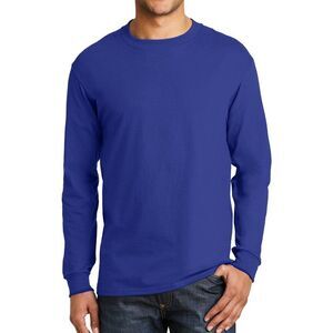 Hanes | Long Sleeve Men’s Big and Tall Tee Shirt